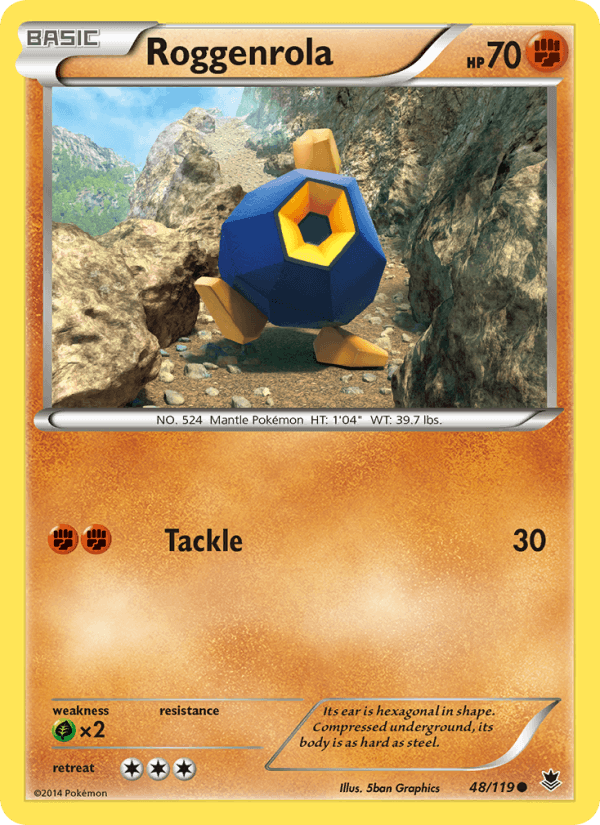 Roggenrola (XY - Phantom Forces)