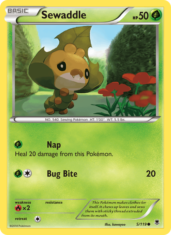 Sewaddle (XY - Phantom Forces)