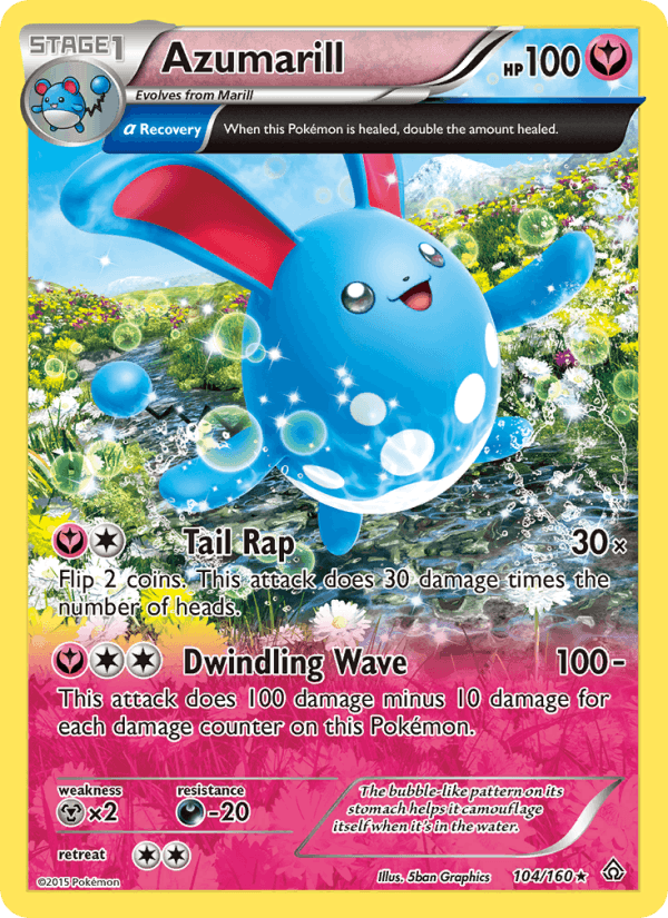 Azumarill (Alpha) (XY - Primal Clash)