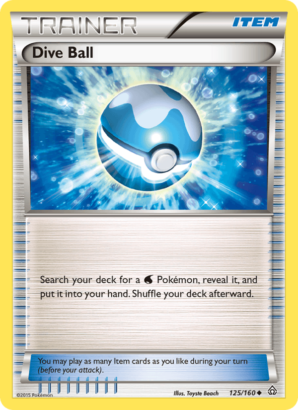 Dive Ball (XY - Primal Clash)