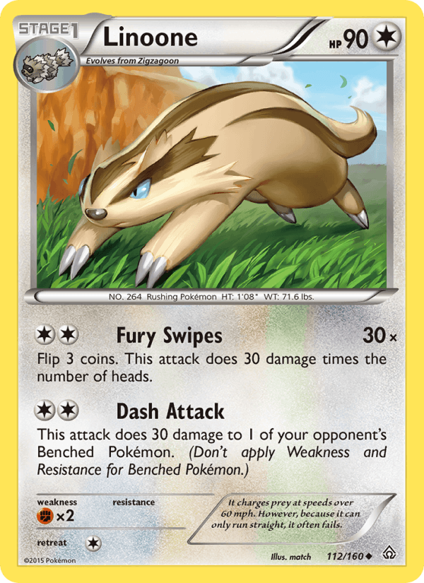 Linoone (XY - Primal Clash)