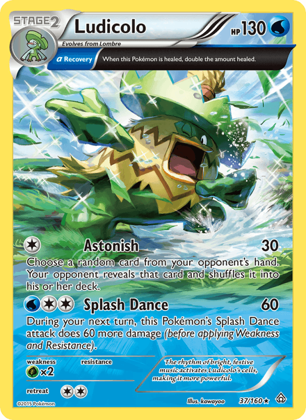 Ludicolo (Alpha) (XY - Primal Clash)