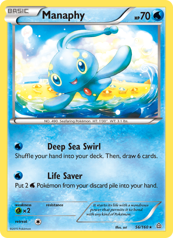 Manaphy (XY - Primal Clash)