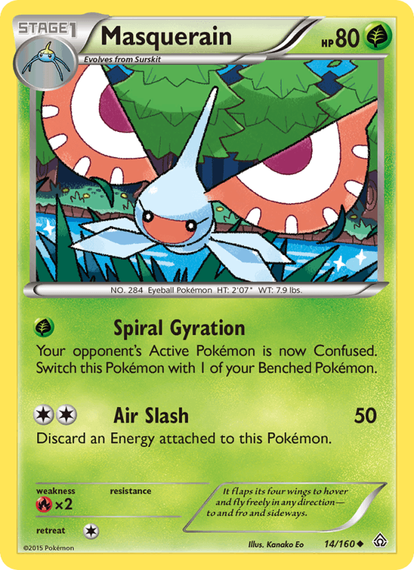 Masquerain (XY - Primal Clash)