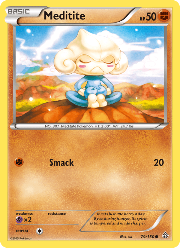 Meditite (XY - Primal Clash)