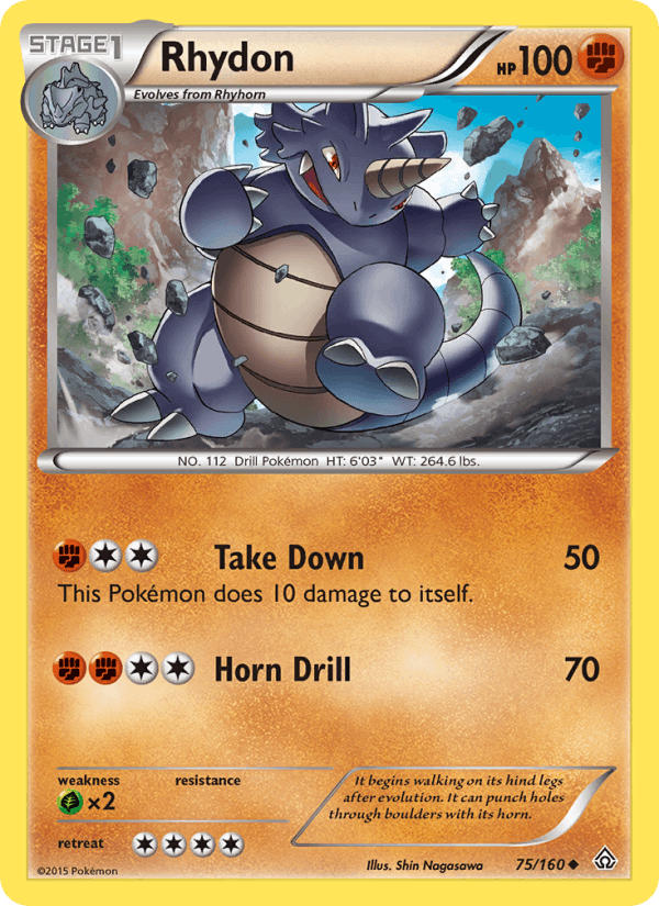 Rhydon (XY - Primal Clash)