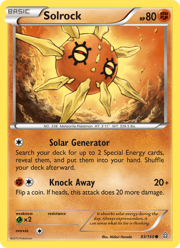 Solrock (XY - Primal Clash)