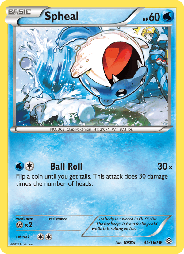 Spheal (45) (XY - Primal Clash)