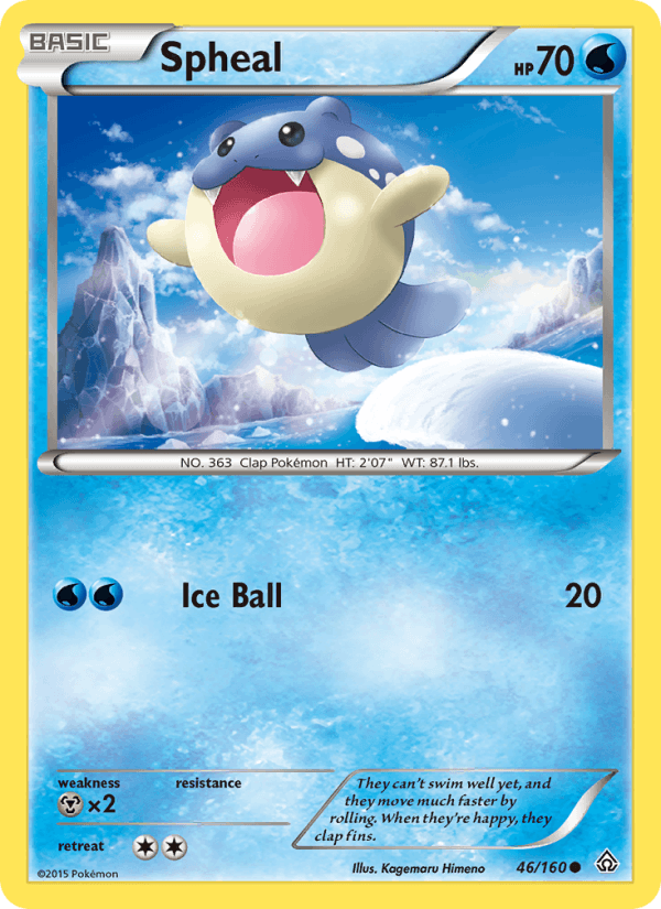 Spheal (46) (XY - Primal Clash)