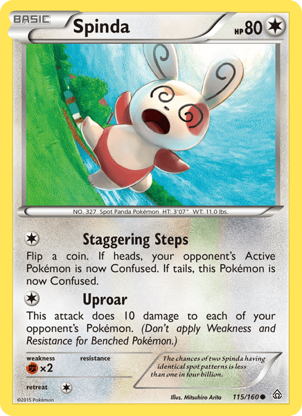 Spinda (XY - Primal Clash)
