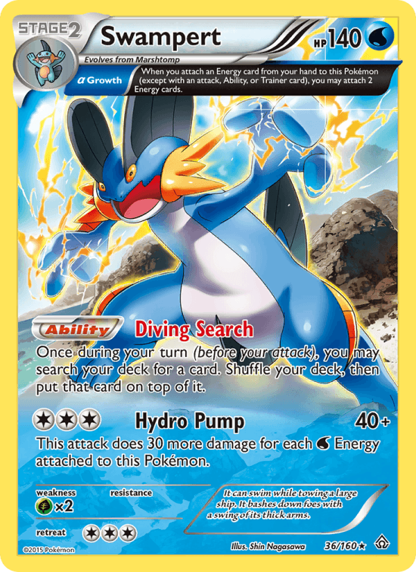 Swampert (Alpha) (XY - Primal Clash)
