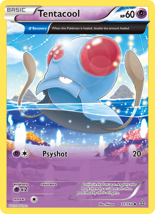 Tentacool (Alpha) (XY - Primal Clash)