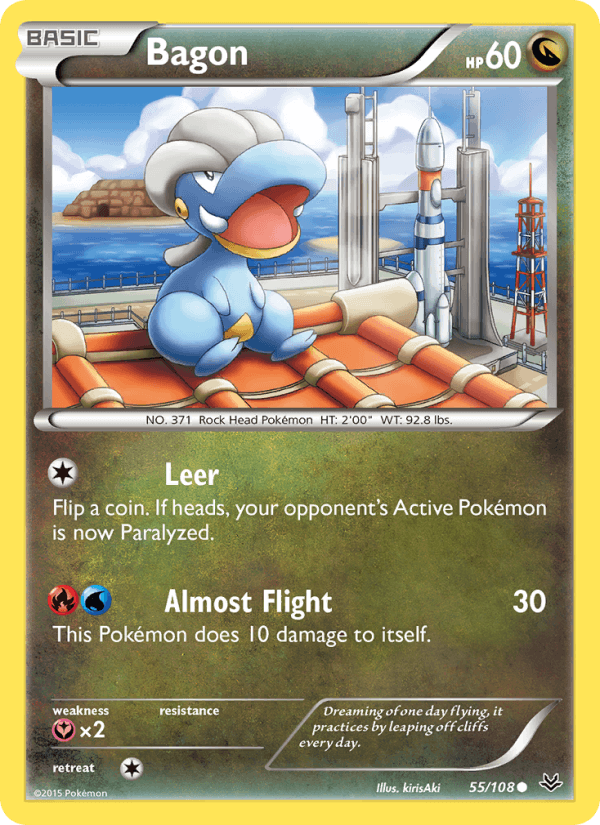 Bagon (55) (XY - Roaring Skies)