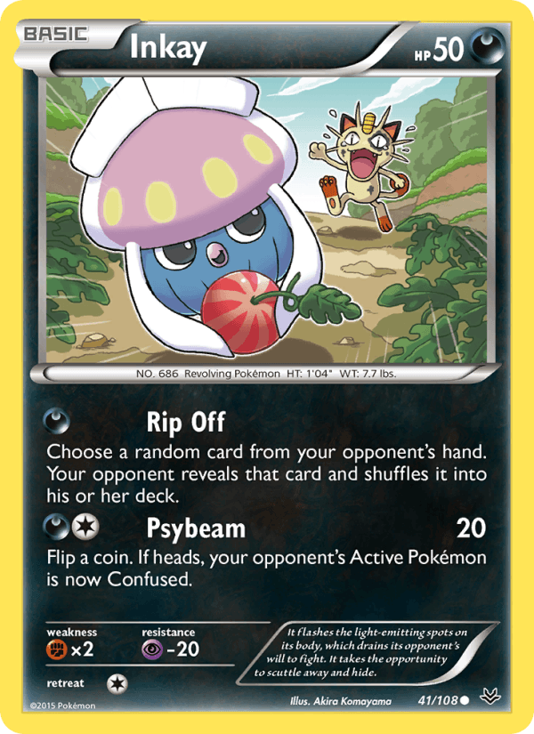 Inkay (XY - Roaring Skies)