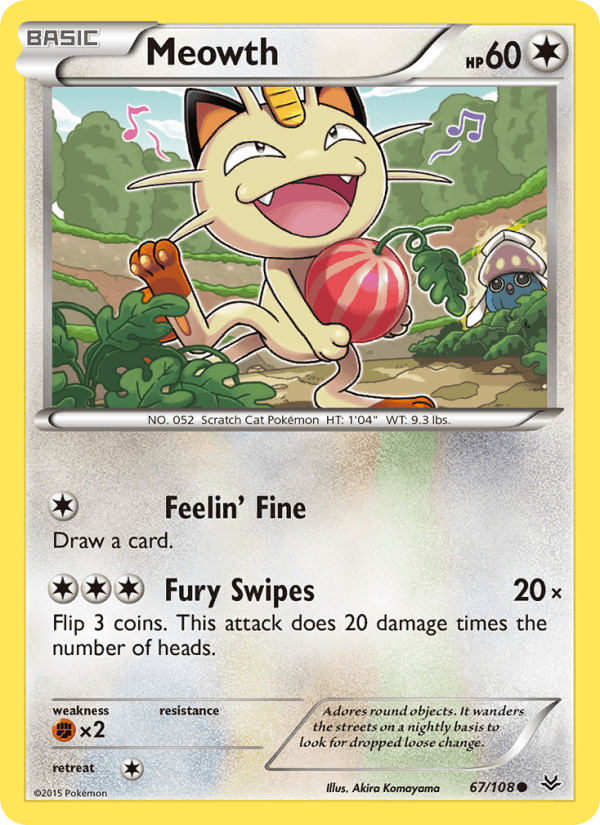 Meowth (XY - Roaring Skies)