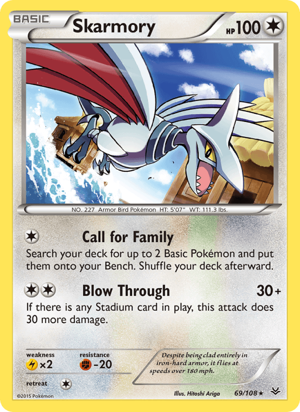 Skarmory (XY - Roaring Skies)