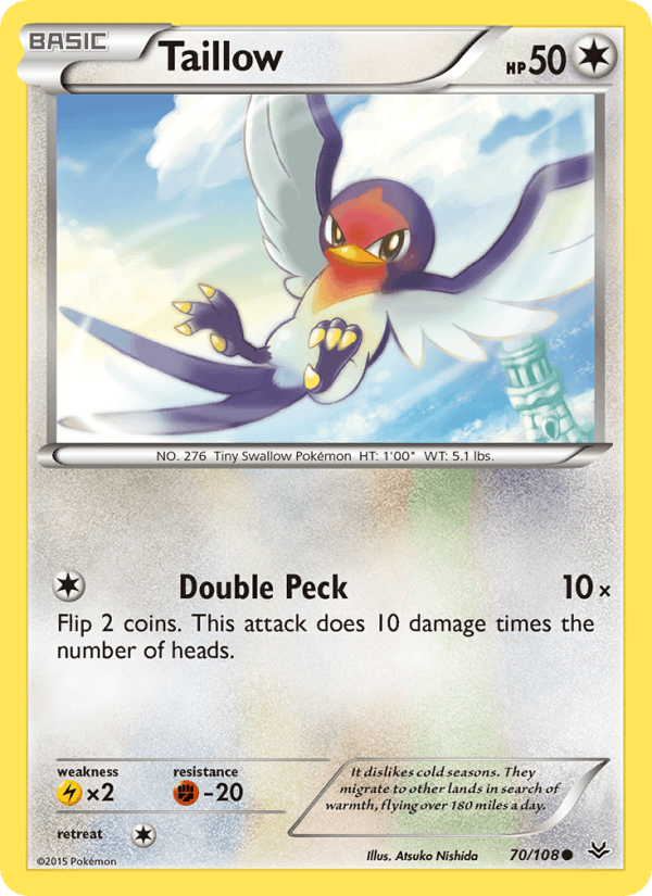 Taillow (XY - Roaring Skies)