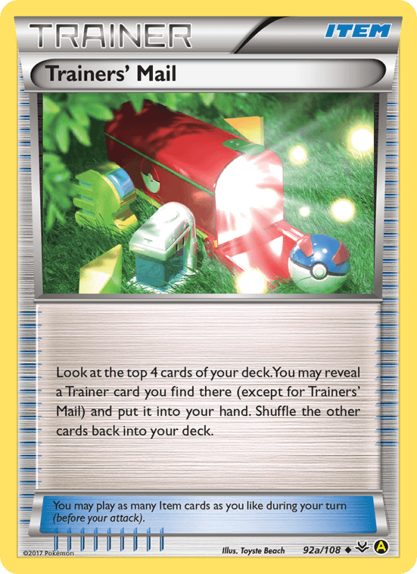 Trainers' Mail (XY - Roaring Skies)