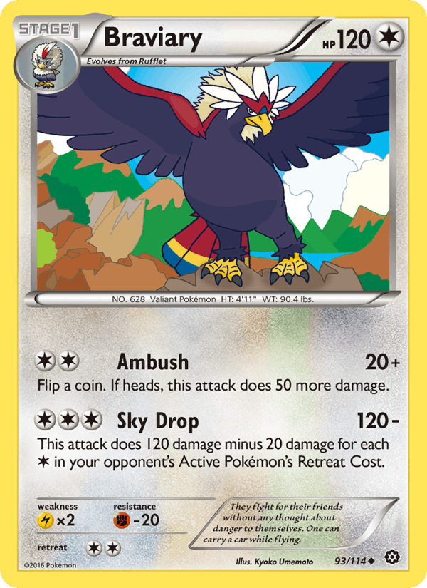 Braviary (XY - Steam Siege)