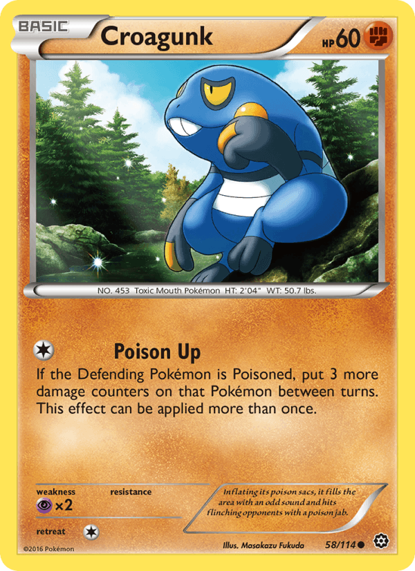 Croagunk (XY - Steam Siege)