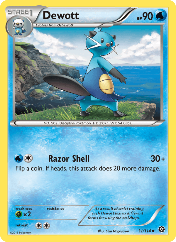 Dewott (XY - Steam Siege)