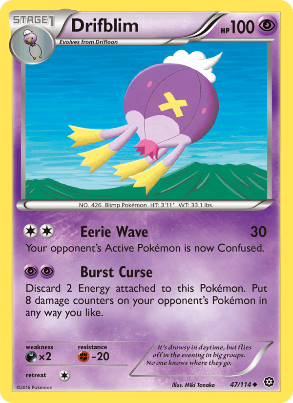Drifblim (XY - Steam Siege)
