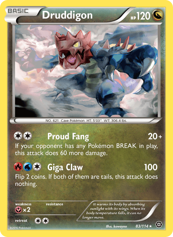 Druddigon (XY - Steam Siege)