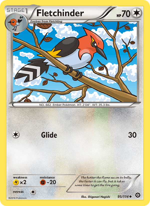 Fletchinder (XY - Steam Siege)