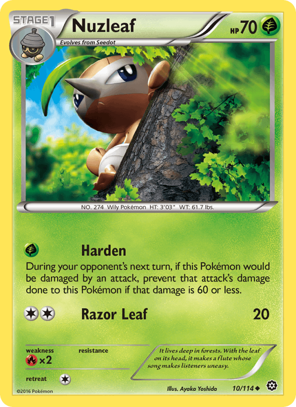 Nuzleaf (XY - Steam Siege)