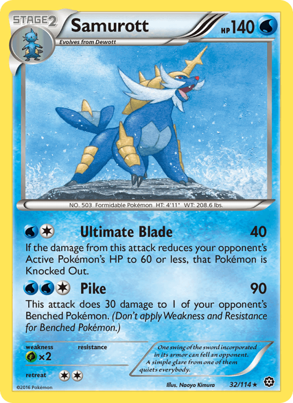 Samurott (XY - Steam Siege)