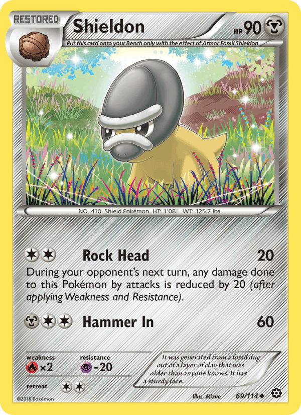 Shieldon (XY - Steam Siege)