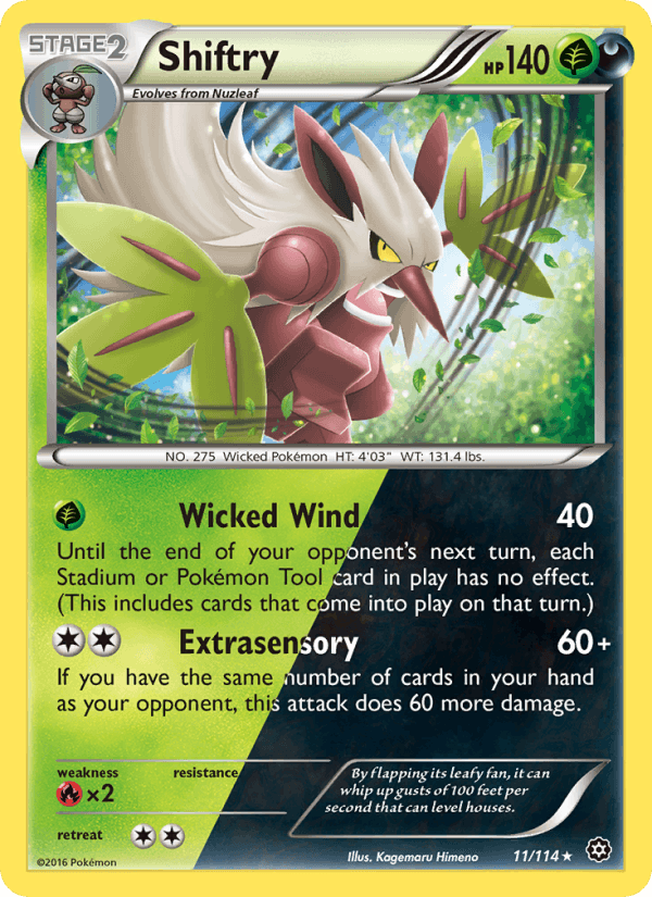 Shiftry (XY - Steam Siege)