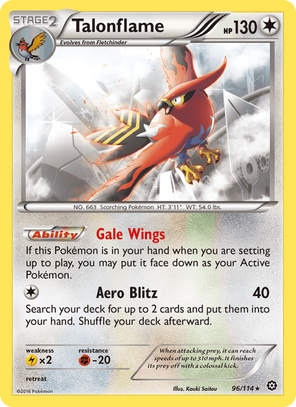 Talonflame (XY - Steam Siege)