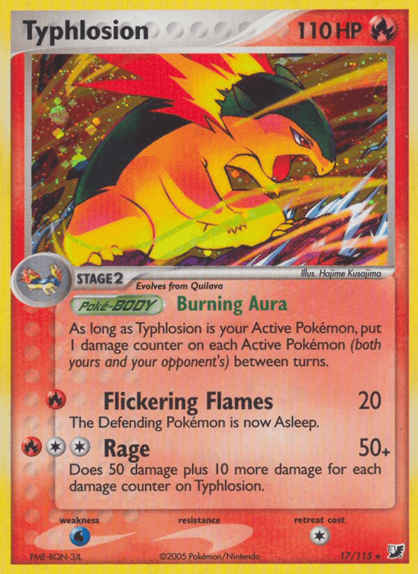 Typhlosion (EX Unseen Forces)