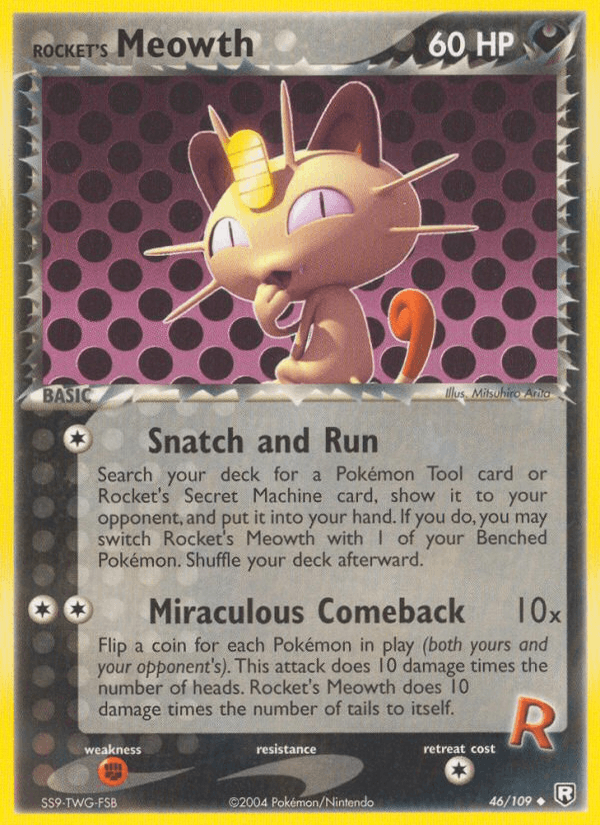 Rocket's Meowth (EX Team Rocket Returns)