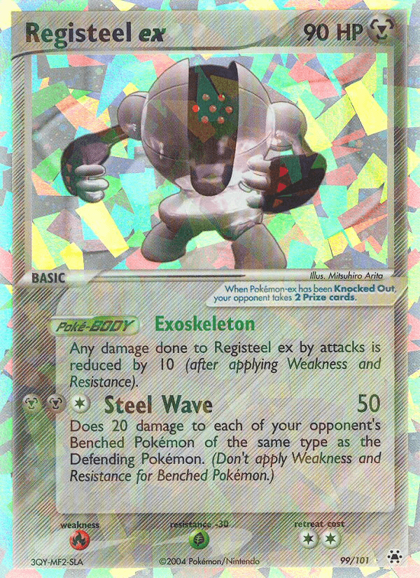 Registeel ex (EX Hidden Legends)