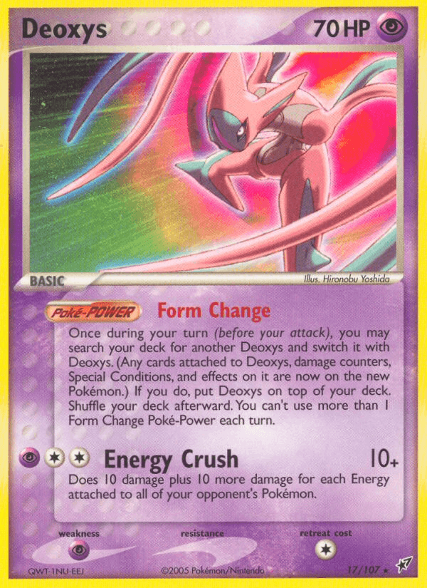 Deoxys (Attack Forme) (EX Deoxys)