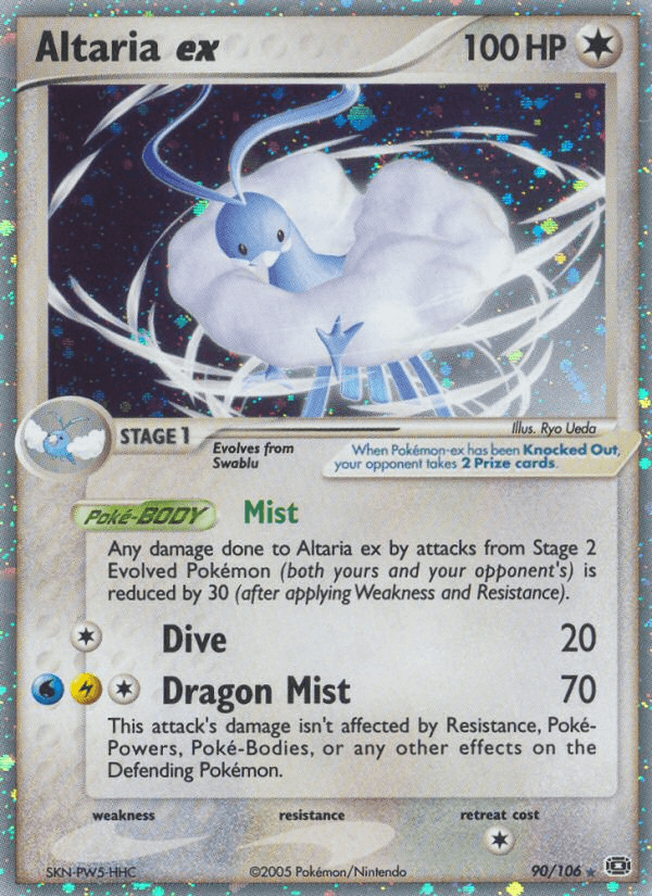 Altaria ex (EX Emerald)