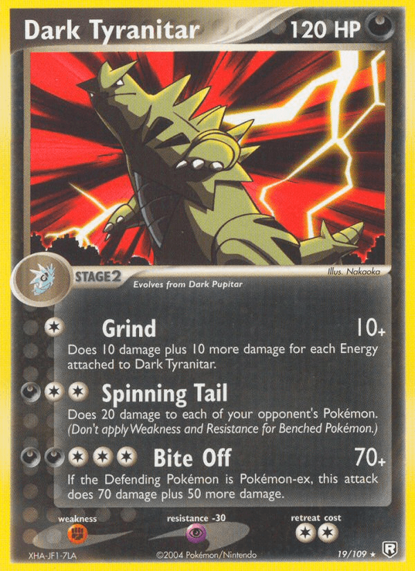 Dark Tyranitar - 019/109 (EX Team Rocket Returns)