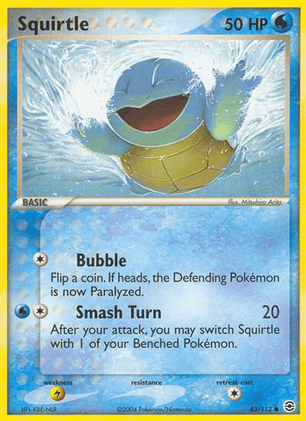 Squirtle - 083/112 (EX FireRed & LeafGreen)