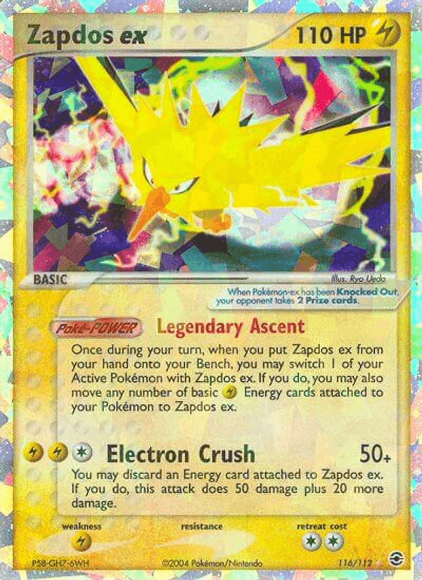 Zapdos ex (EX FireRed & LeafGreen)