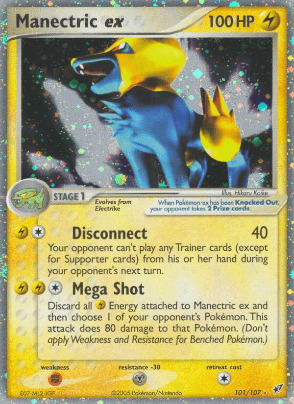 Manectric ex (EX Deoxys)