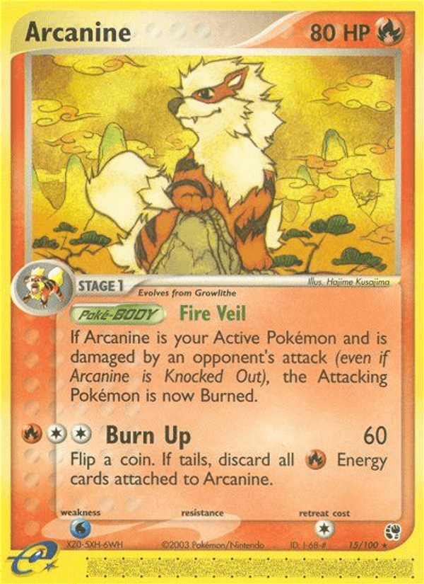 Arcanine (EX Sandstorm)
