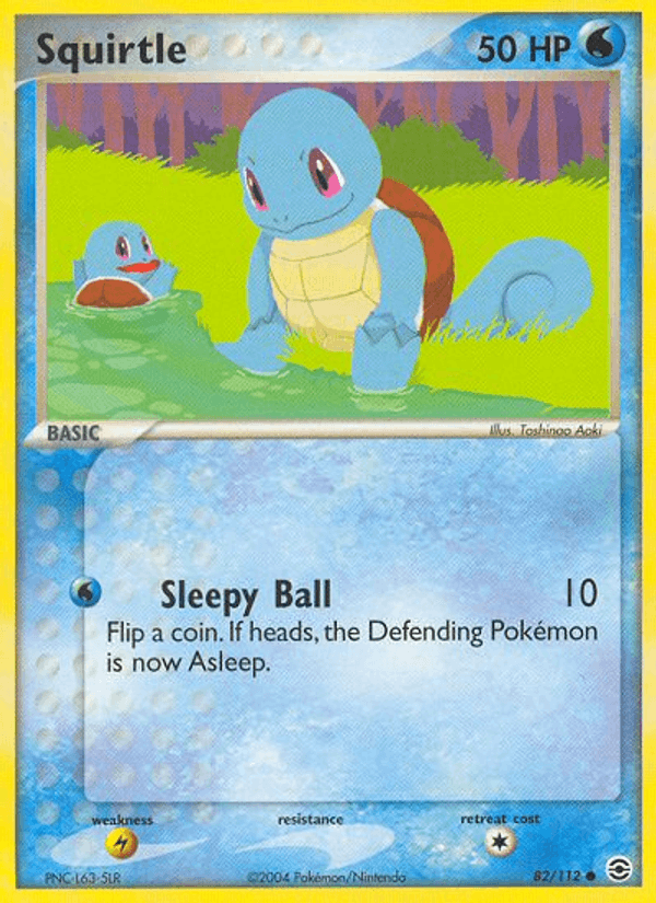Squirtle - 082/112 (EX FireRed & LeafGreen)