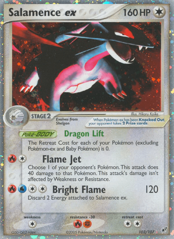 Salamence ex (EX Deoxys)