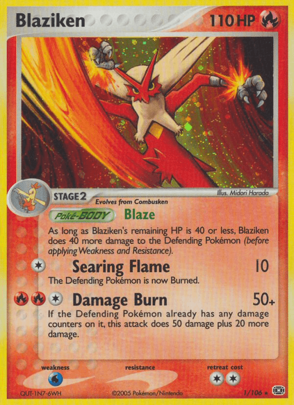 Blaziken (EX Emerald)