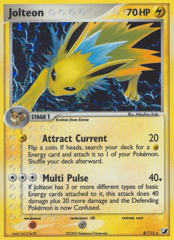 Jolteon (EX Unseen Forces)