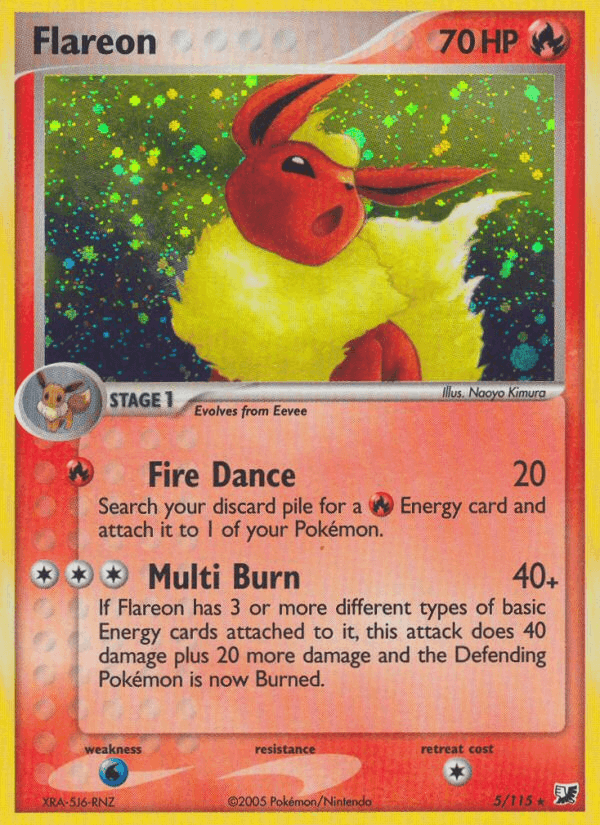 Flareon (EX Unseen Forces)