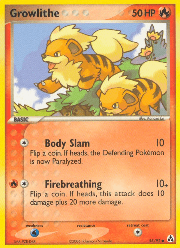 Growlithe (EX Legend Maker)