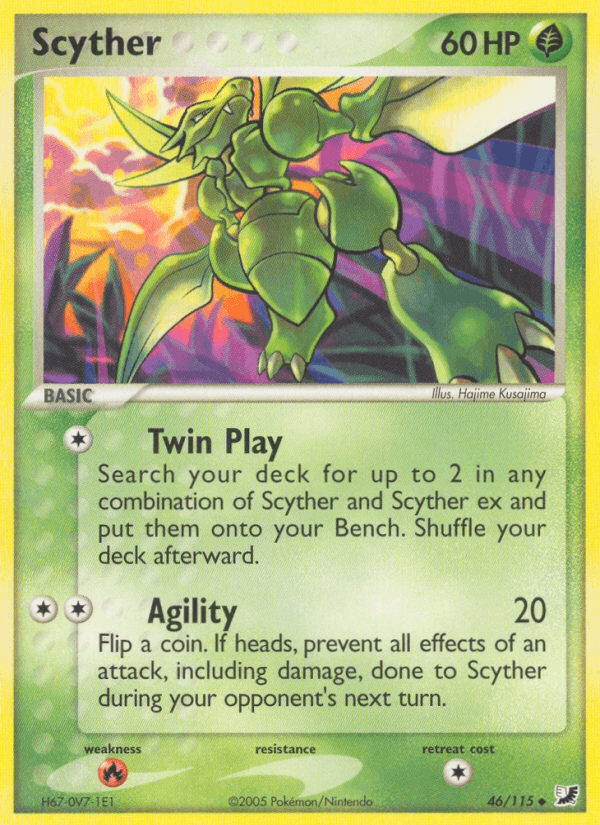 Scyther (EX Unseen Forces)